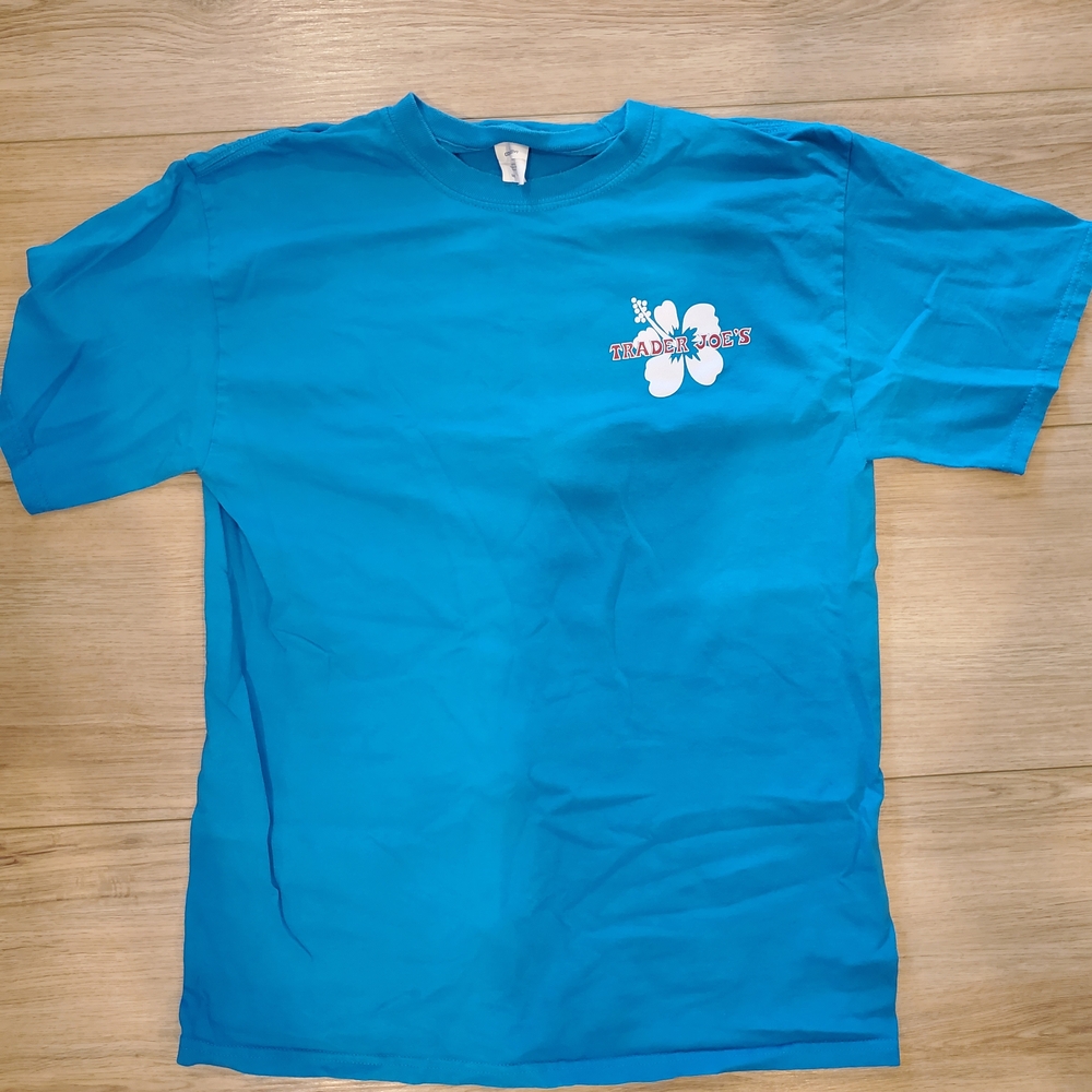 Blue Trader Joe's T Shirt